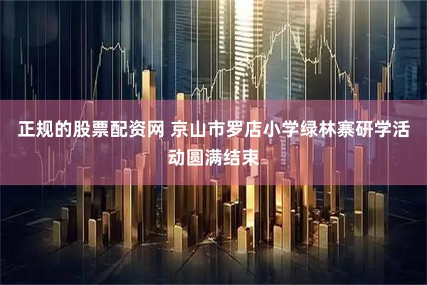 正规的股票配资网 京山市罗店小学绿林寨研学活动圆满结束