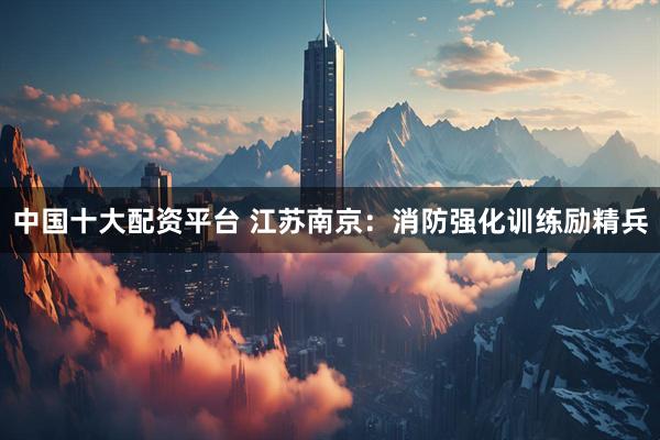 中国十大配资平台 江苏南京：消防强化训练励精兵