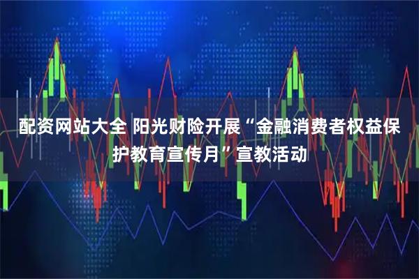 配资网站大全 阳光财险开展“金融消费者权益保护教育宣传月”宣教活动