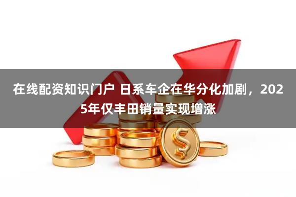 在线配资知识门户 日系车企在华分化加剧，2025年仅丰田销量实现增涨